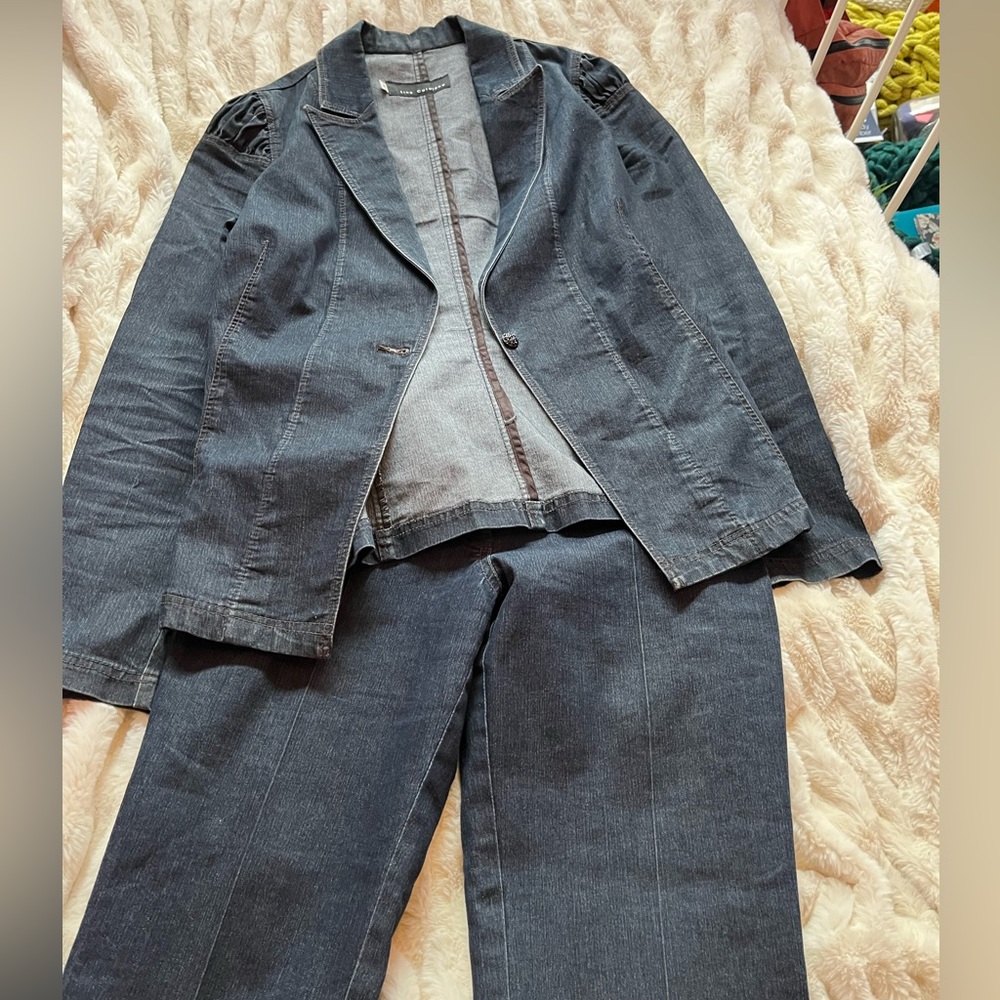 Lino Catalano denim suit set